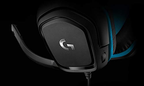 Logitech G432 Wired Gaming Headset 7.1 Surround Sound, DTS Headphone: X PC/Mac/Xbox One / PS4 / Nintendo Switch, Black (Generalüberholt) Bild 4
