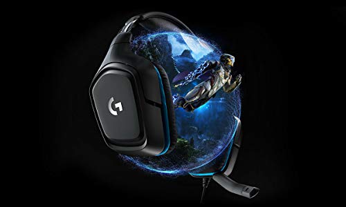Logitech G432 Wired Gaming Headset 7.1 Surround Sound, DTS Headphone: X PC/Mac/Xbox One / PS4 / Nintendo Switch, Black (Generalüberholt) Bild 6