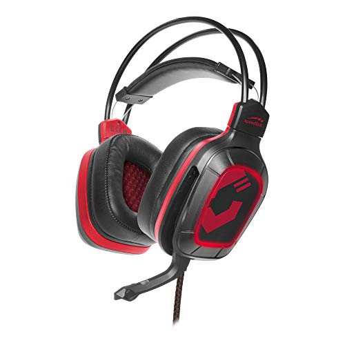 Speedlink DRAZE Gaming Headset - Gaming-Headset für den PC mit LED Beleuchtung, USB- und Klinkenstecker, schwarz Bild 1