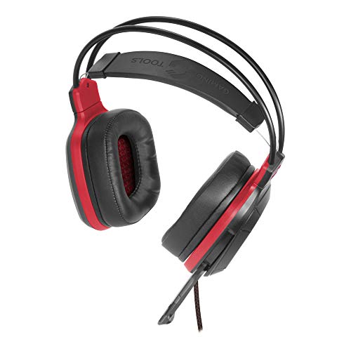 Speedlink DRAZE Gaming Headset - Gaming-Headset für den PC mit LED Beleuchtung, USB- und Klinkenstecker, schwarz Bild 3