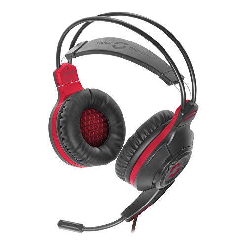 Speedlink CELSOR Gaming Headset - Gaming Headset mit Stereo Sound für PC/Notebook/Laptop, schwarz-rot Bild 3