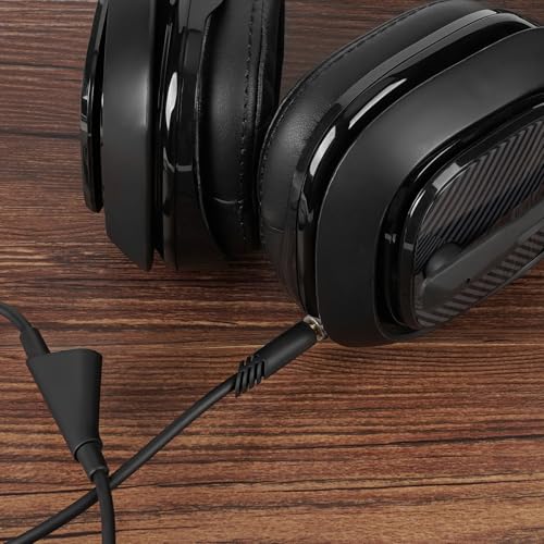 GEEKRIA Audiokabel kompatibel mit Astro A10 Gen 2, A10, A30, A40, A40TR Gaming-Headsets – 3,5-mm-AUX-Stereo-Ersatzkabel mit Mute-Steuerung – Xbox One, PS4 (2 m/6,5 ft) Bild 5