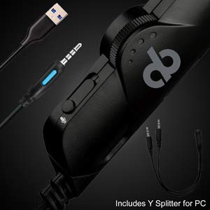 Veho Alpha Bravo GX-1 Gaming-Headset, Multi-Plattform-Kompatibilität, einschließlich PC/MAC/Notebooks, PlayStation, Xbox und Nintendo Switch, Mikrofon mit Geräuschunterdrückung VAB-001-GX-1 Bild 3