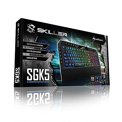 Sharkoon , USB, Skiller SGK5 Gaming Tastatur DE Layout Bild 3