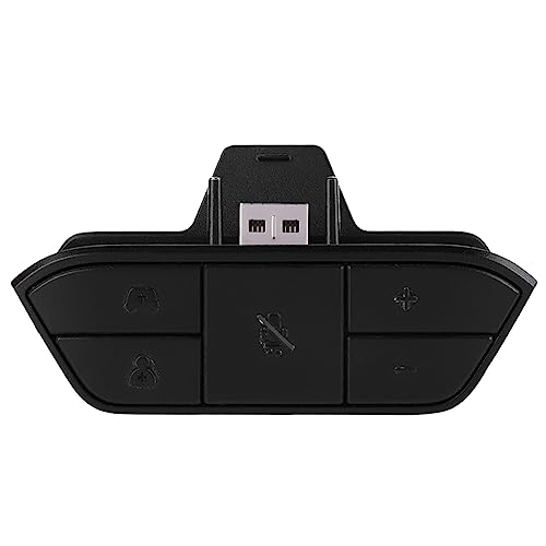 Denash Headset-Adapter für One, staubdichter Stereo-Game-Kopfhörer-Adapter mit Game Control-Stereo-Sound-Synchronisierung Bild 1