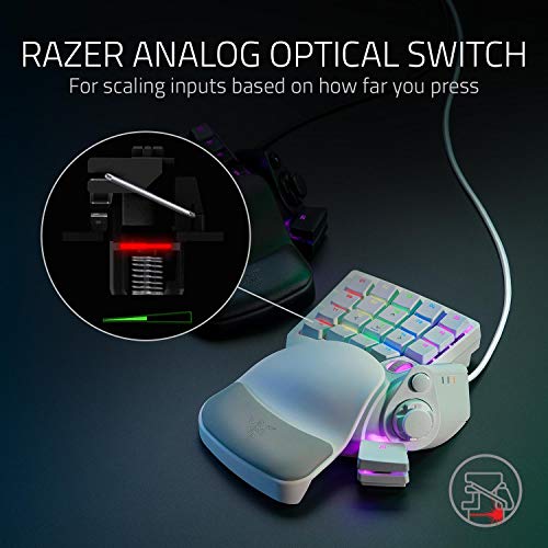 Razer Tartarus Pro Gaming Keypad: Analog-optische Tastenschalter Anpassbare Chroma-RGB-Beleuchtung Bild 2
