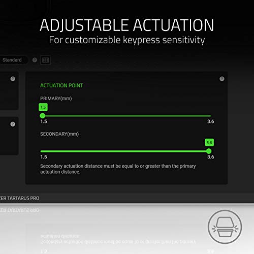 Razer Tartarus Pro Gaming Keypad: Analog-optische Tastenschalter Anpassbare Chroma-RGB-Beleuchtung Bild 3
