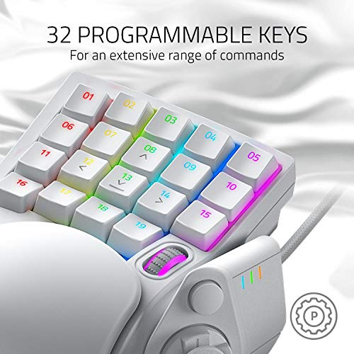 Razer Tartarus Pro Gaming Keypad: Analog-optische Tastenschalter Anpassbare Chroma-RGB-Beleuchtung Bild 4