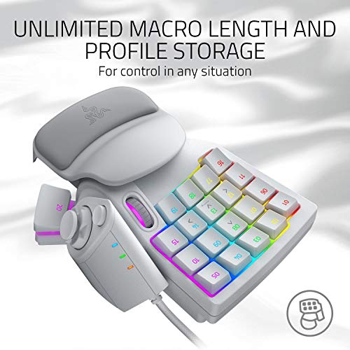 Razer Tartarus Pro Gaming Keypad: Analog-optische Tastenschalter Anpassbare Chroma-RGB-Beleuchtung Bild 6