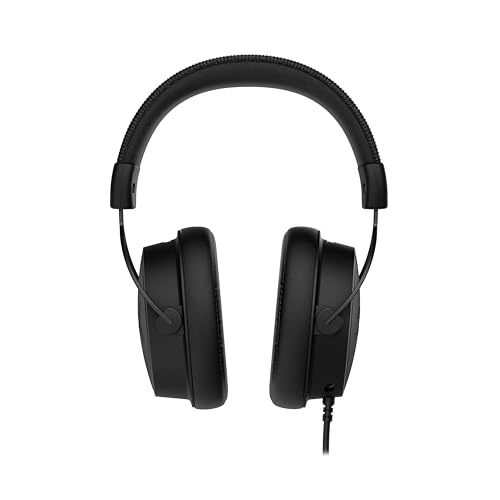 HyperX Cloud Alpha S Gaming-Headset, 7.1 Surround Sound, einstellbarer Bass, Dual Chamber Drivers, Audio-Control-Mixer, Memory Foam, abnehmbares Mikrofon, kompatibel mit PC, Schwarz Bild 3