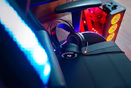 Speedlink QUYRE RGB 7.1 Gaming Headset - individualisierbarer Sound, RGB-Beleuchtung für PC/Notebook/Laptop, schwarz Bild 2