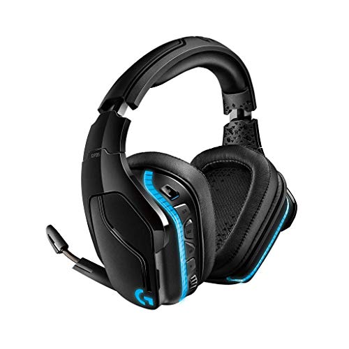 Logitech G935 Kabelloses Gaming-Kopfhörer (mit 7.1 Surround Sound, 50 mm Pro-G Klangtreiber, LYGHTSYNC RGB) (Generalüberholt) Bild 1