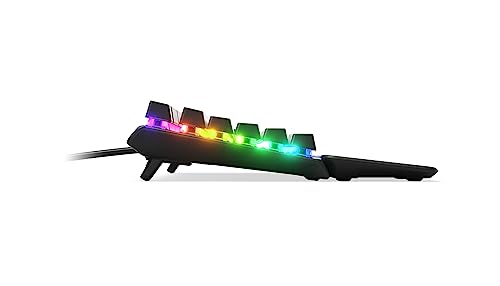 SteelSeries Apex 5 - Hybrid-Mechanische Gaming Tastatur - Tastenweise RGB-Beleuchtung - Oled Smart-Display - Amerikanisch (QWERTY) Layout, Schwarz Bild 2