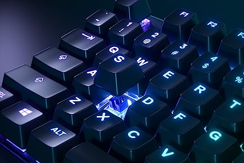 SteelSeries Apex 5 - Hybrid-Mechanische Gaming Tastatur - Tastenweise RGB-Beleuchtung - Oled Smart-Display - Amerikanisch (QWERTY) Layout, Schwarz Bild 5