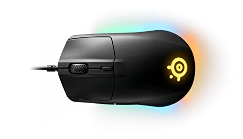 SteelSeries Rival 3 Gaming-Maus - optischer TrueMove Core-Sensor mit 8500 CPI - 6 programmierbare Tasten - USB - geteilte Triggertasten - Schwarz Bild 2