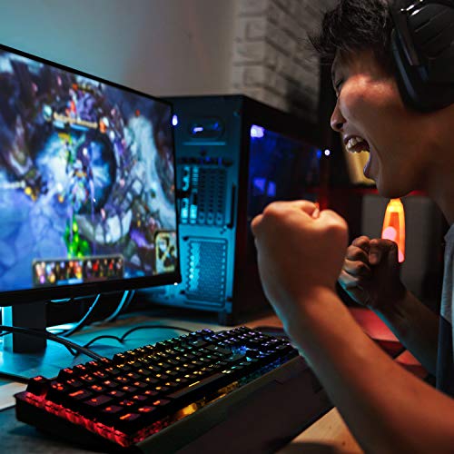 TITANWOLF Tastatur und Maus Set und Mauspad, Mechanische Tastatur ALUMAR MMO 10800dpi Gaming Maus Specialist XXL Mauspad, Mechanical Keyboard, Anti-Ghosting, LED Backlight, 19 Lichtmodi, Makro-Modus Bild 6
