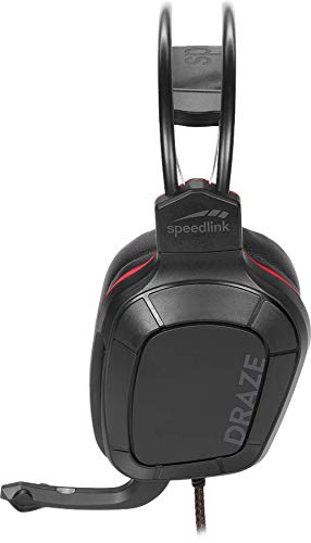 Speedlink DRAZE Gaming Headset - Gaming-Headset für die PlayStation 4 - Anschluss an Controller, schwarz Bild 2