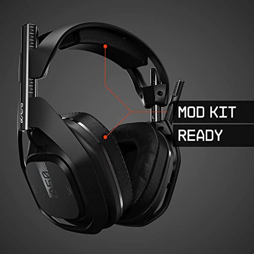 Astro Gaming A50 Headset Plus Basisstation Gen 4, kabellos – PS4, PC, Mac – Schwarz und Silber (erneuert) Bild 5