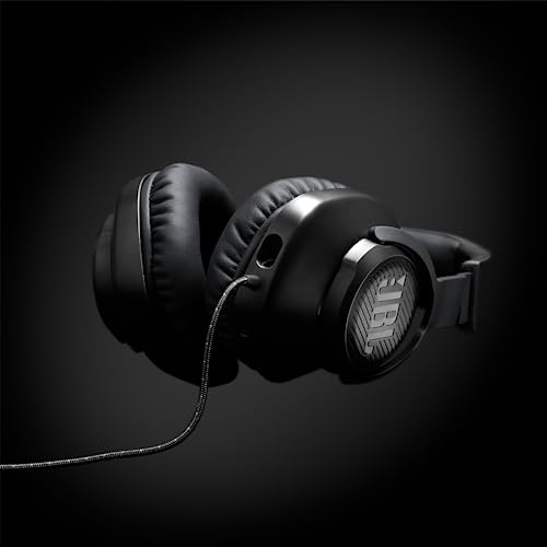 JBL Quantum 100 Over-Ear Gaming Headset – Wired 3,5 mm Klinke – Mit abnehmbarem Boom-Mikrofon – Kompatibel mit vielen Plattformen – Schwarz Bild 6
