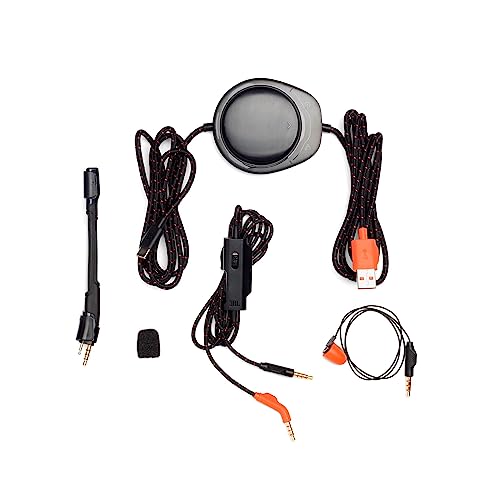 JBL Quantum ONE Over-Ear professional Gaming Kopfhörer – Wired 3,5 mm Klinke und USB – Mit QuantumSphere 360-Technologie – Kompatibel mit PC, Playstation und Xbox – Schwarz Bild 5