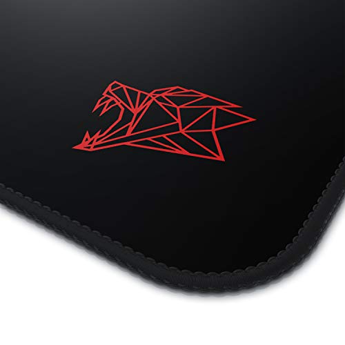 Titanwolf - Übergröße Mauspad Gaming Titanwolf 1200x600mm XXXL Mousepad groß mit Motiv Tischunterlage Large Size verbessert Präzision und Geschwindigkeit XXL z.B. für Logitech Maus und Tastatur Bild 4