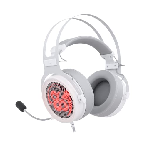 Newskill Kimera V2 Ivory 7.1 Gaming-Kopfhörer kompatibel mit PC und PS4 in weiß Bild 6