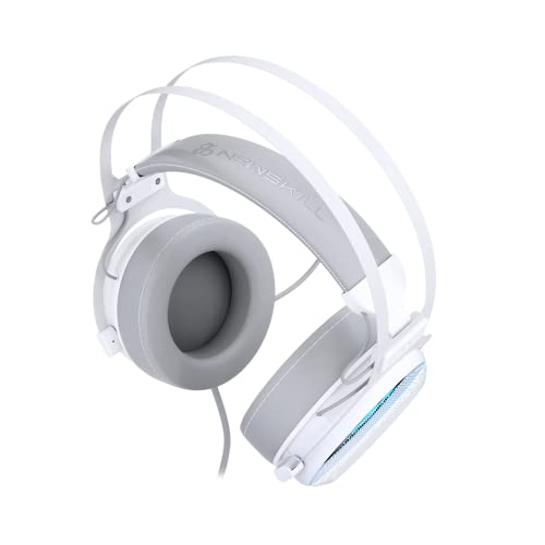 Newskill Kimera V2 Ivory 7.1 Gaming-Kopfhörer kompatibel mit PC und PS4 in weiß Bild 7