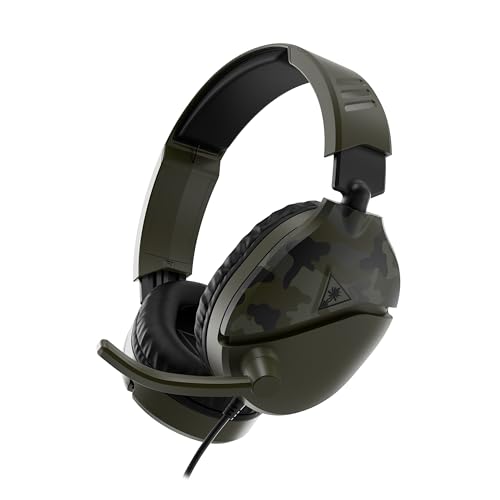 Turtle Beach Recon 70 Camo Green Gaming-Headset für Xbox Serie X|S, Xbox One, PS5, PS4, PC Bild 1