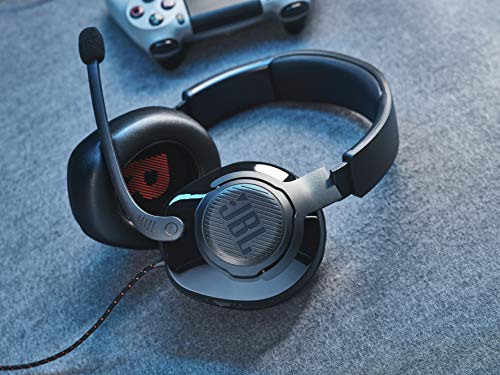 JBL Quantum 200 Over-Ear-Gaming-Kopfhörer, kabelgebunden, Größe L, Schwarz Bild 5