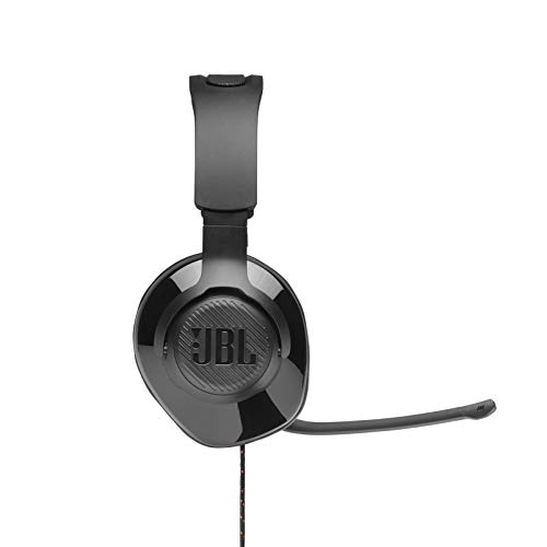 JBL Quantum 200 Over-Ear-Gaming-Kopfhörer, kabelgebunden, Größe L, Schwarz Bild 6