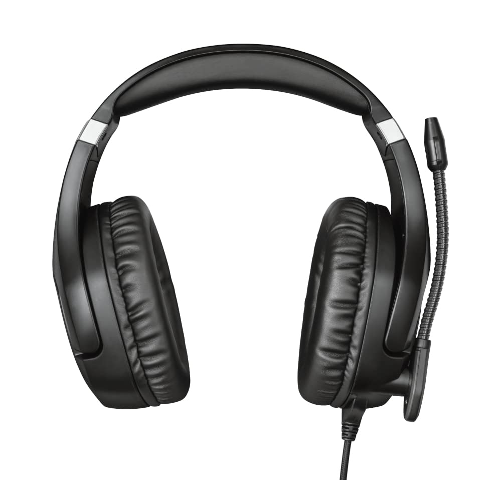 Trust Gaming GXT 488 Forze Gaming-Headset PS4 und PS5, offizielle Lizenz für PlayStation, Klappmikrofon, 50 mm aktive Lautsprecher, geflochtenes Nylonkabel, 1,2 m, Schwarz Bild 3