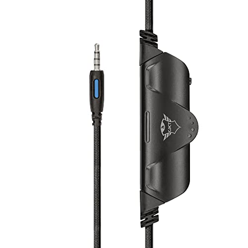 Trust Gaming GXT 488 Forze Gaming-Headset PS4 und PS5, offizielle Lizenz für PlayStation, Klappmikrofon, 50 mm aktive Lautsprecher, geflochtenes Nylonkabel, 1,2 m, Schwarz Bild 6