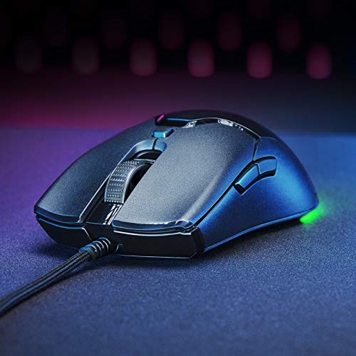 Razer Viper Mini Ultraleichte Gaming-Maus, schnellste Gaming-Switches, optischer Sensor, 8500 DPI, Chroma RGB Unterleuchtbeleuchtung, Drag-Free Cord,Klassisches Schwarz RZ01-03250100-R3U1 Bild 4