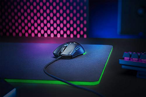Razer Viper Mini - Ultraleichte Kabelgebundene Gaming-Maus (61g Ultraleichtes Beidhändiges Design, Speedflex-Kabel, Optischer Sensor mit 8500 DPI, Optischer Mausschalter, RGB-Chroma) Schwarz Bild 3