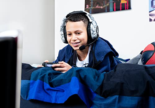 Trust Gaming Headset GXT 488 Forze-G - Offiziell Lizenziert für PlayStation - PS4 und PS5 Headset mit Klappbarem Mikrofon und Einstellbarem Kopfbügel, 3.5mm, Over-Ear Kopfhörer mit Kabel - Grau Bild 6