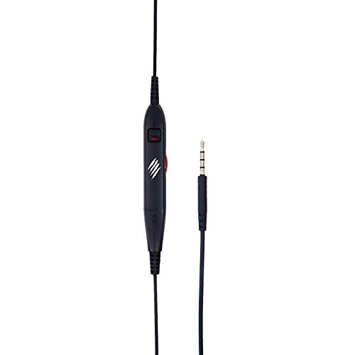 Mad Catz The Authentic F.R.E.Q. 2 Gaming-Headset, Schwarz Bild 4