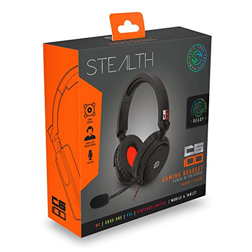 Multiformat Stereo Gaming Headset-C6-100 (schwarz) Bild 3