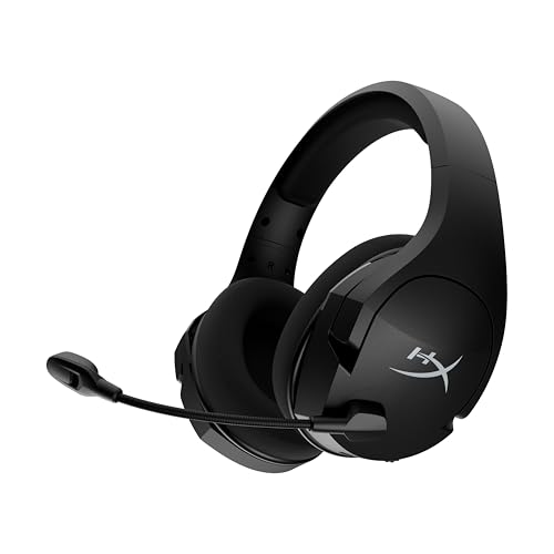HyperX Cloud Stinger Core Wireless Gaming-Headset, 7.1 Surround, DTS Headphone:X, Geräuschunterdrückendes Mikrofon, 2,4-GHz, PC-kompatibel, integrierte Steuerung, Schwarz Bild 1