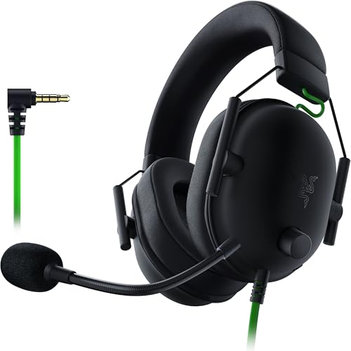 Razer BlackShark V2 X Gaming-Headset: 7.1 Surround Sound – 50 mm Treiber – Memory-Schaumstoff-Kissen – für PC, PS4, PS5, Switch, Xbox One, Xbox Series X|S, Mobile – 3,5 mm Klinkenstecker – Schwarz Bild 1