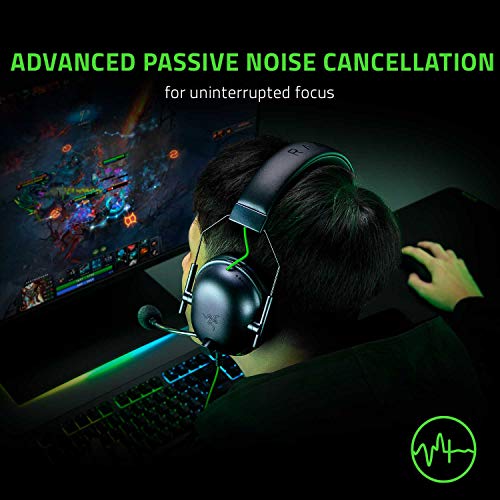 Razer BlackShark V2 X Gaming-Headset: 7.1 Surround Sound – 50 mm Treiber – Memory-Schaumstoff-Kissen – für PC, PS4, PS5, Switch, Xbox One, Xbox Series X|S, Mobile – 3,5 mm Klinkenstecker – Schwarz Bild 5