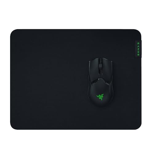 Razer Gigantus V2 Medium - Weiches Gaming-Mauspad für schnelle Spielstile und optimale Kontrolle (360 x 275 x 3mm, Texturierter Stoff aus Mikrogewebe, Rutschfestes Gummi) Schwarz Bild 2