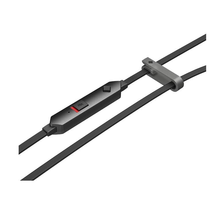 OMEN Dyad Gaming Earbuds (Dual-Treiber-Technologie, 3 verschiedene In-Ear-Aufsätze, integrierte Bedienelemente, 3,5mm Klinke) schwarz Bild 2