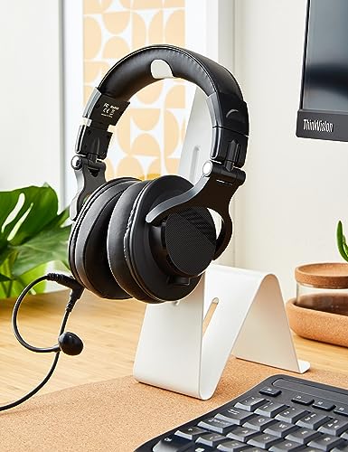 Computer-Headset mit Boom-Mikrofon – kabelgebundener Gaming-Kopfhörer, am Kabel integriertem Lautstärkeregler und Share-Port, für Büro, PC, Laptop, Telefonieren, PS4, Xbox One, DJ (Y71-M) Bild 5