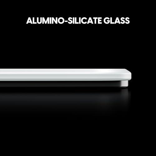 Pulsar Superglide Gaming-Mauspad aus Glas, V2, Aluminium-Silikat-Glasoberfläche, rutschfest, vollständig geformt, hochdichtes Silikongummi, 41,9 x 33 cm (L, Weiß) Bild 2