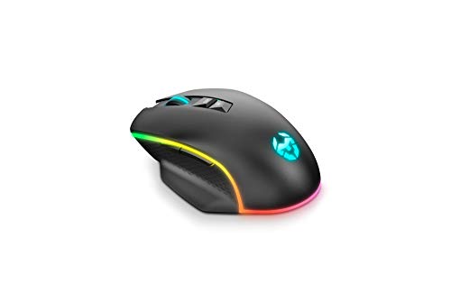 KROM KEOS - Gaming-Maus mit hochpräzisem optischen Sensor, 6400 dpi, RGB-Regenbogen, 7 programmierbare Tasten, schwarz Bild 6