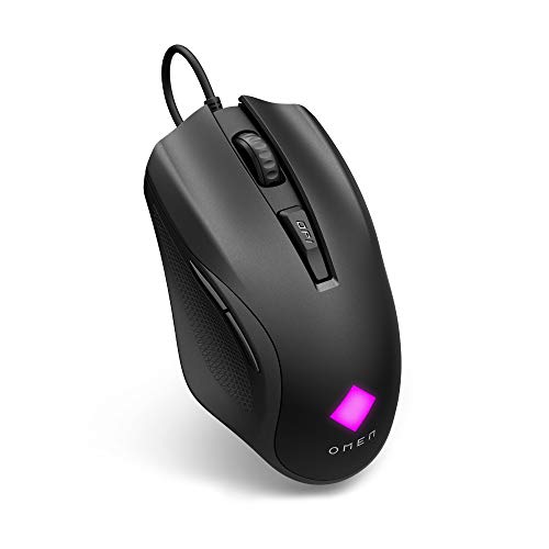 OMEN Vector Essential Gaming Maus (OMEN Radar 1 Gaming-Sensor, bis zu 7.200 dpi, Omron Tasten, RGB-Beleuchtung) schwarz Bild 1