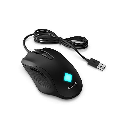 OMEN Vector Essential Gaming Maus (OMEN Radar 1 Gaming-Sensor, bis zu 7.200 dpi, Omron Tasten, RGB-Beleuchtung) schwarz Bild 6