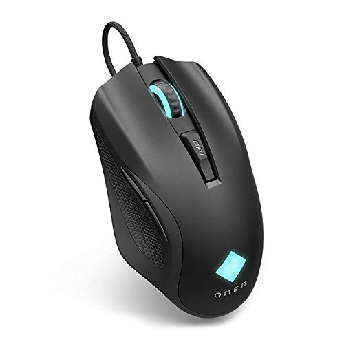 HP OMEN Vector Gaming Maus (88g leicht, OMEN Radar 3-eSport-Sensor, bis 16.000 DPI, Omron Tasten, +25g Gewichte, RGB-Beleuchtung) schwarz, One size Bild 1