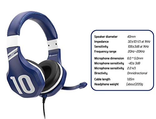 Subsonic - Gaming-Headset für PS4 / Xbox one/ PC / Umschalter (nur Fortnite) - Gamer-Zubehör Blau Bild 4