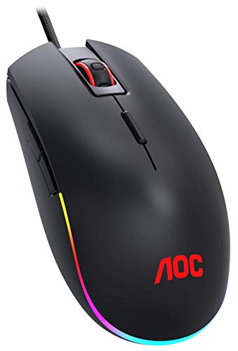 AOC GM500 Gaming Maus - 5.000 DPI - Omron switches - Einstellbare RGB-Effekte Bild 1
